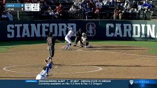 Highlights – UCLA Softball at Stanford (April 20, 2024)