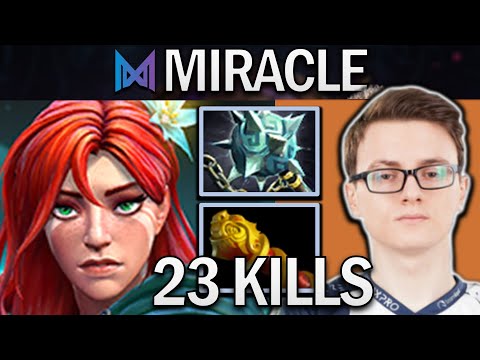 NIGMA.MIRACLE WINDRANGER WITH 23 KILLS & MKB - ROAD TO TI11 DOTA 2