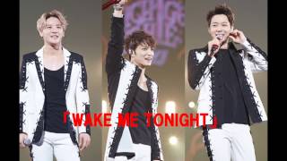 JYJ 　「WAKE ME TONIGHT」　発売記念
