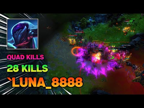 HoN Soulstealer - `LUNA_8888 - Quad Kills - CM