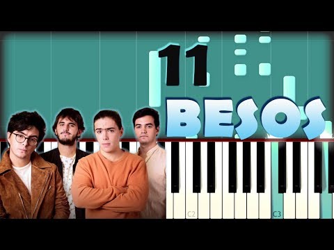 Morat - 11 Besos | Piano Tutorial / Cover | Partitura Video