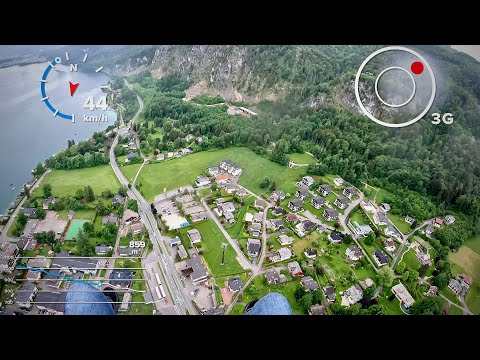 First time tandem paragliding