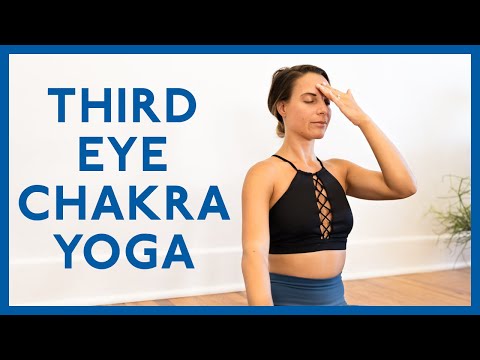 25 Minute Yoga Flow: Cleanse Your Third Eye Chakra | The Journey Junkie