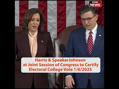 Ouch: Harris Embarrassed After Rebuffed Handshake; Not constitutional duty to 'certify' anything