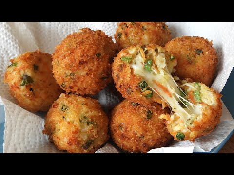 Rice Cheese Balls easy yummy appetizer