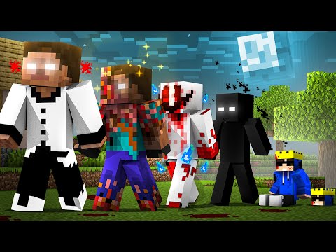 I Living SCARY ENTITIES Life For 24 Hours In Minecraft! [Part - 2]