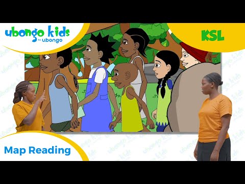Episode 1 (KSL): I see the light | Map Reading | Ubongo Kids in Kenyan Sign Language