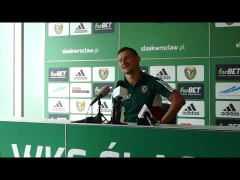 Arkadiusz Piech przed meczem Śląska z Pogonią Szczecin