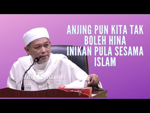 Syeikh Zaini - ANJING TAK BOLEH HINA INIKAN PULA SESAMA ISLAM YANG SAMA SAMA SOLAT