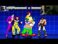 Clown Characters The Joker Pennywise And Ronald McDonald VS Ryu In An Epic Battle In MUGEN