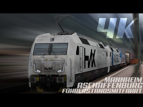 GoPro, Führerstandsmitfahrt Mannheim - Aschaffenburg Teil 2, 4K