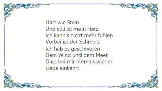 Elis - Sie Erfasst Mein Herz Lyrics