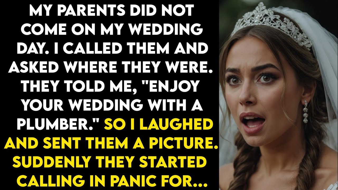 My Parents Decided Not To Come To My Wedding Because My Husband Is A PLUMBER So I Gave Them A Surpri