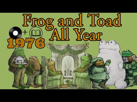Frog and Toad All Year | Read-Along | 1976 Scholastic Record and Book | Read By Author, Arnold Lobel
