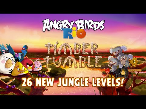 Angry Birds Rio - Timber Tumble Gameplay Trailer!