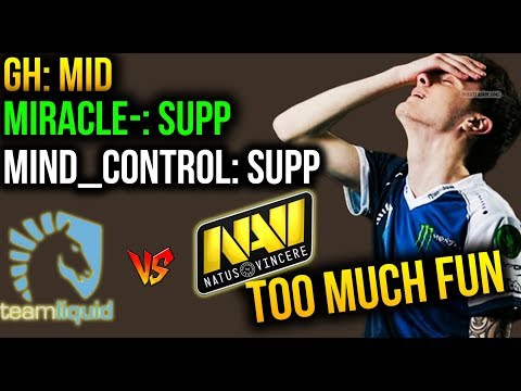 When Liquid Want TOO MUCH FUN - Liquid vs NAVi - Midas Mode Grant Final - Dota 2 [Game1]
