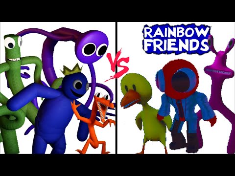 FNF Rainbow Friends But VS Pink, Yellow And Red | Friday Night Funkin Animation