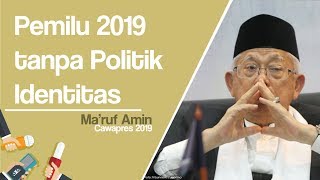 Ma'ruf Amin Yakin Pemilu 2019 Berisi Adu Program Gagasan dan Rekam Jejak