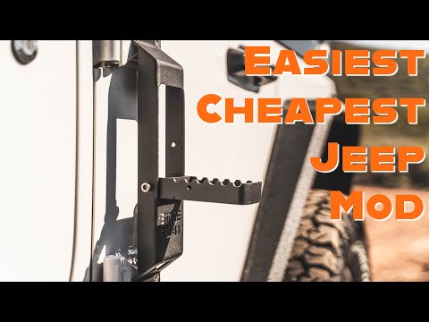 Jeep JL Türscharnierstufen einbauen