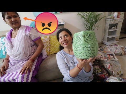 I SHOPPED, Saas-Sasur SHOCKED | Unboxing Potteries | Ss Vlogs :-)
