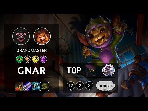 Gnar Top vs Fiora - BR Grandmaster Patch 10.11