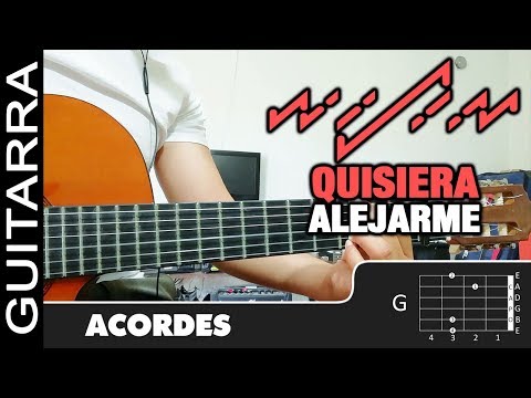 Como tocar "Quisiera Alejarme" de Wisin ft. Ozuna en Guitarra Acústica Tutorial (HD) ACORDES