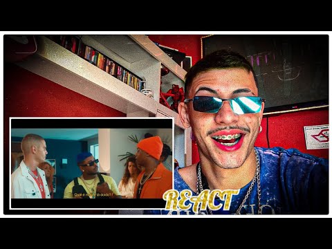 REACT | Lukinhas, MC 2Jhow e Nog - Vem Ni Mim (Clipe Oficial)
