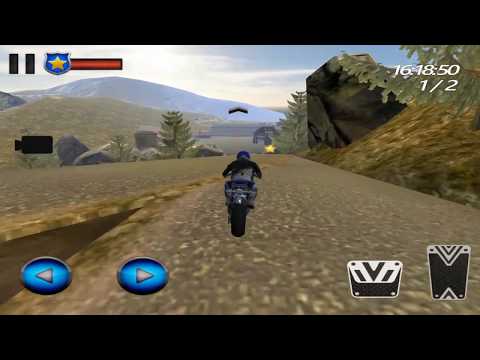 Police Moto Racing: Up Hill 3D Video