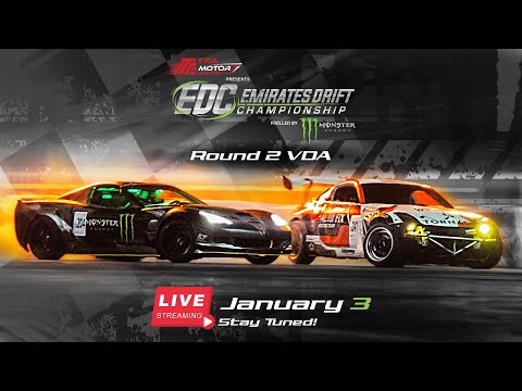Emirates Drift Championship 2026 I Round 2 VDA I Live
