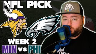 Vikings vs Eagles Week 2 NFL Picks | Kyle Kirms Predictions | The Sauce Network