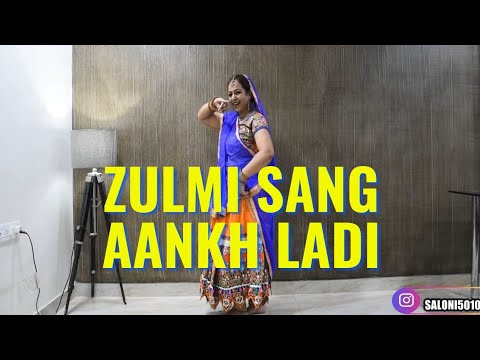 Zulmi Sang Aankh Ladi | ज़ुल्मी संग आँख लड़ी | Madhumati | Dance Cover by Saloni Khandelwal