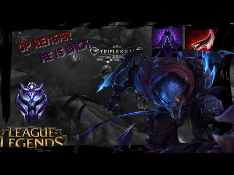 OP RENGAR BUILD !!! | NIGHTBLUE3'S UNCUT VIDEO (EDITED)