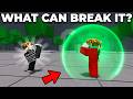 What Attack Can BREAK TATSUMAKI S SHIELD In The Strongest Battlegrounds