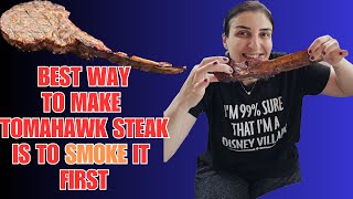 Tomahawk Steak, Best way is to Smoke It