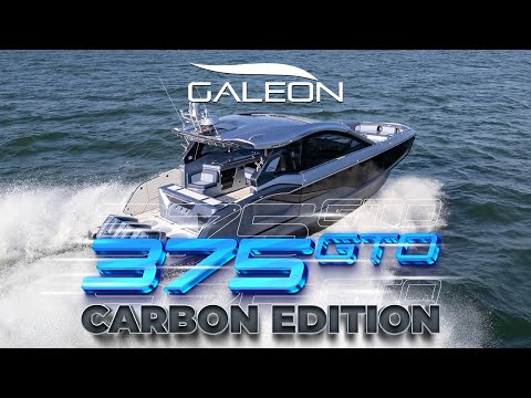 Galeon 375 GTO - Carbon Edition - definition of luxury and power on the water!