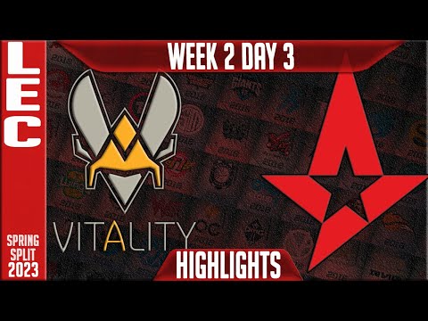 VIT vs AST Highlights | LEC Spring 2023 W2D3 | Team Vitality vs Astralis