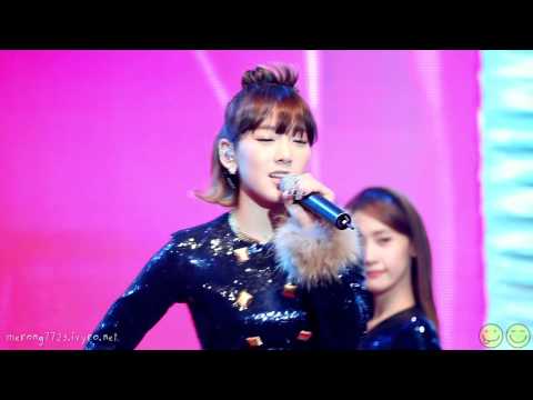 [Fancam] 101217 Annoyed Taeyeon - Oh @ Lotte Concert