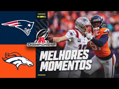New England Patriots vs Denver Broncos | Melhores Momentos - Final da AFC | NFL 2025