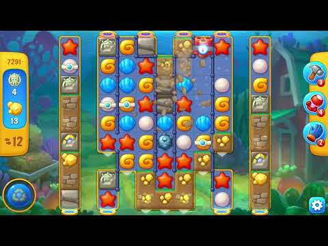 [FISHDOM Walkthrough] Level 7291 Super Hard