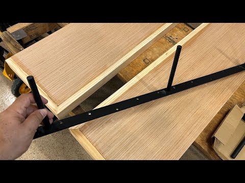 Make Floating Shelves With Brackets By Batoda