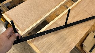 Make Floating Shelves with Brackets by BATODA