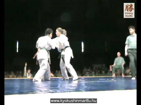 Shinkyokushin World Cup 09 - Szepesi Csenge - Mari Masuko