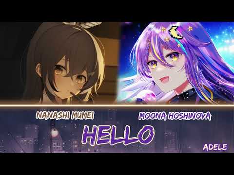 Mumei and Moona sing - Hello by Adele (Duet)