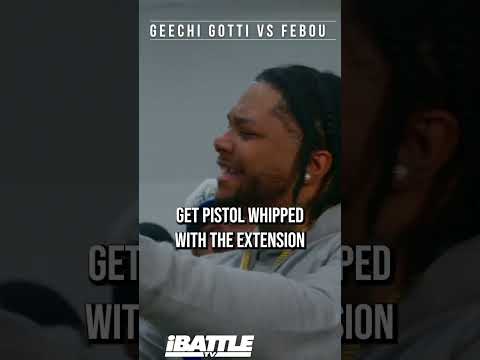 Geechi Gotti spits wrestling bars against Febou on iBattle. #WWE #AEW #BattleRap #RapBattle #URLtv
