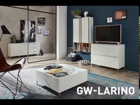 Armoire suspendue Larino I Blanc