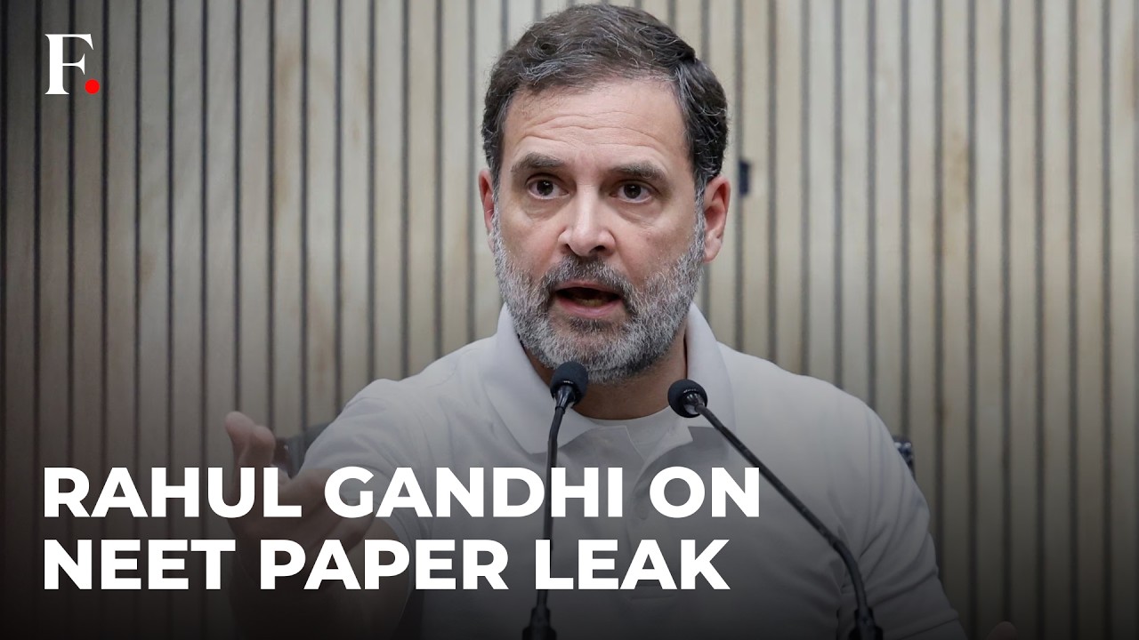 Rahul Gandhi LIVE: Indian Opposition Leader Holds Press Conference | Anti-Paper Leak Bill Passed