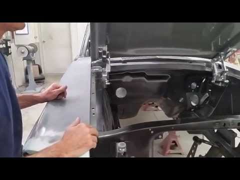 Classic Mustang Billet Hood Hinge Installation by Mustangs To Fear