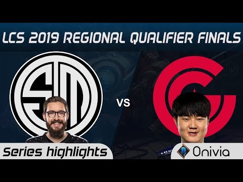 TSM vs CG Series Highlights LCS 2019 Regional Finals Team Solo Mid vs Clutch Gaming LCS Highlights b
