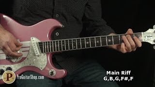 Nirvana - Mr. Moustache Guitar Lesson