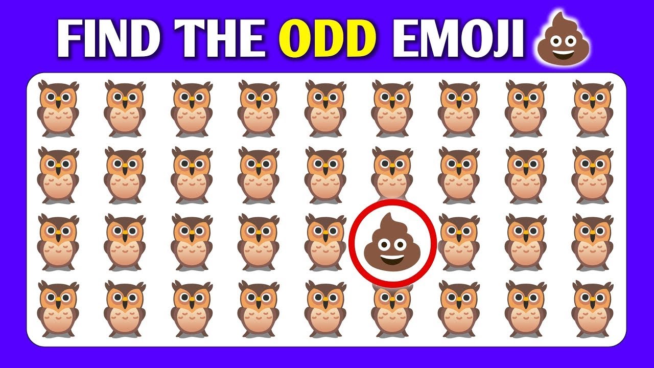 Find the ODD One Out | Emoji Quiz